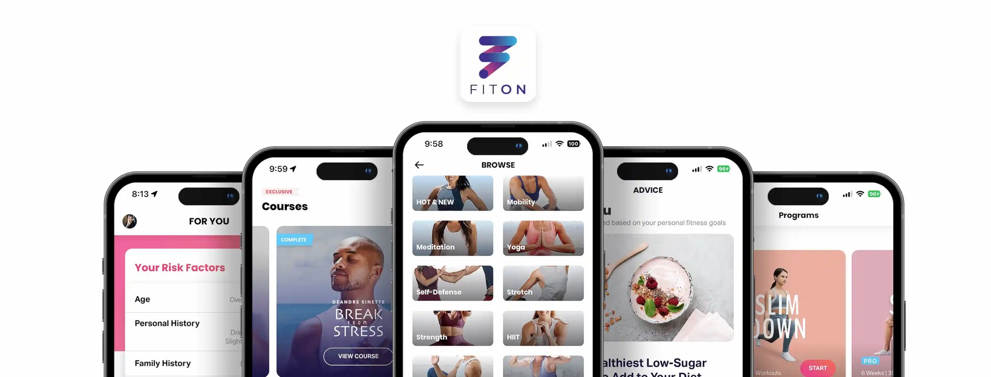 Fiton outlet fitness app